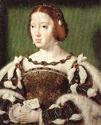 Joos van cleve Portrait of Eleonora, Queen of France France oil painting artist